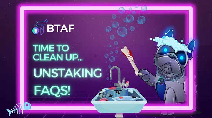 BTAF token, staking, unstaking, faqs, BitcoinTAF.com