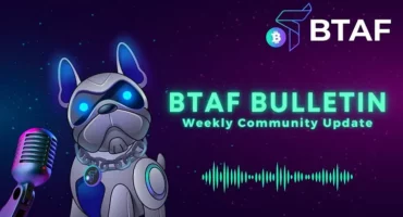 BTAF token weekly bulletin, staking, BitcoinTAF.com