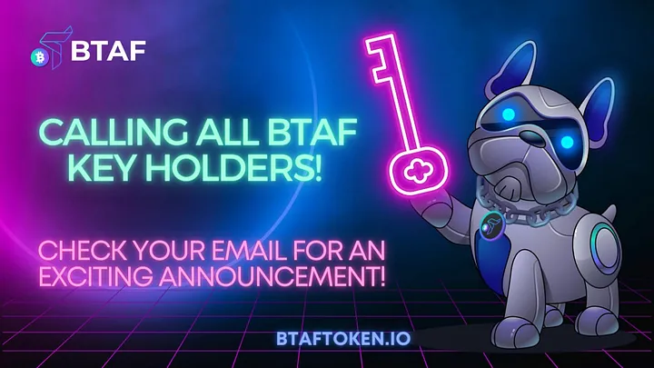 BTAF token, key holders, BitcoinTAF.com